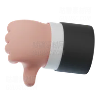 不喜欢手势 Dislike Hand Gesture