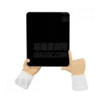 平板电脑手势 tablet in hand gesture