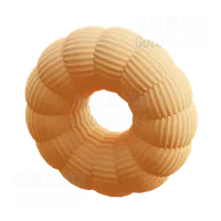 罗纹甜甜圈 Ribbed Donuts