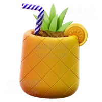 菠萝饮料 Pineapple Drink