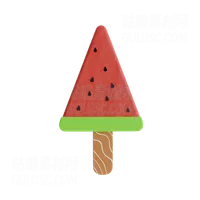 西瓜棒棒糖 Watermelon Lolly