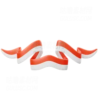 印尼国旗丝带 Indonesian Flag Ribbon