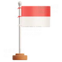 印度尼西亚国旗 Indonesia Flag