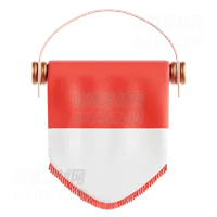印度尼西亚三角旗 Indonesia Pennant