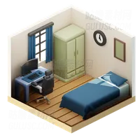 舒适的卧室 Cozy Bed Room