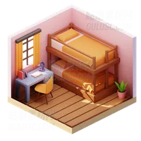 儿童床房 Child Bed Room