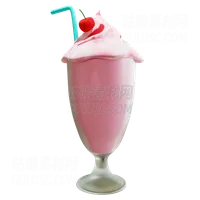 草莓奶昔 Strawberry Milkshake