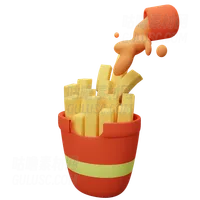 高级炸薯条 Premium French Fries