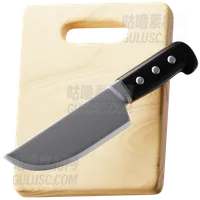 切菜板和刀 Cutting Board And Knife
