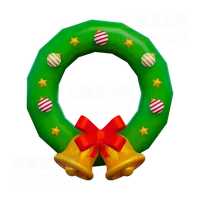 圣诞花环 Christmas wreath