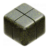立方体金属迷彩抽象形状 Cube Metalic Camo Abstrac Shape