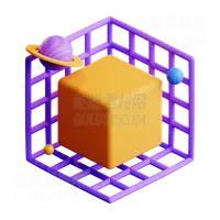 3d立方体 3d Cube