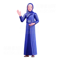 头巾女人 Hijab Woman