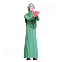 穆斯林女性祈祷 Muslim Female praying