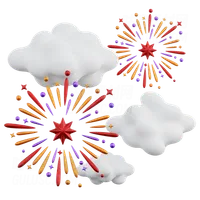 云上的烟花 Fireworks On Cloud