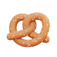 椒盐卷饼 Pretzel