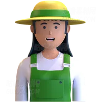 女农民 female farmer