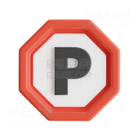停车标志 Parking Sign