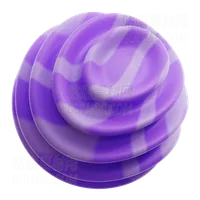 卷曲渐变紫色抽象形状 Curl Gradient Purple Abstract Shape