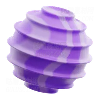 卷曲渐变紫色抽象形状 Curl Gradient Purple Abstract Shape