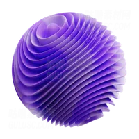 卷曲渐变波抽象形状 Curl Gradient Wave Abstract Shape