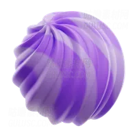 螺旋渐变紫色抽象形状 Spiral Gradient Purple Abstract Shape
