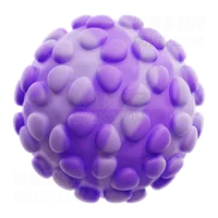 球体渐变紫色抽象形状 Sphere Gradient Purple Abstract Shape