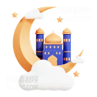 月球上的清真寺 Mosque On Moon