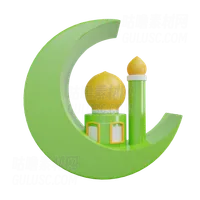 清真寺标志 Mosque Symbol