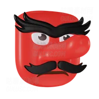 愤怒的面具表情符号 Angry Mask Emoji