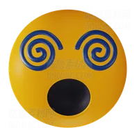 头晕表情符号 Dizzy Emoji