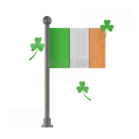 爱尔兰国旗 Irish Flag