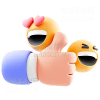 竖起大拇指表情符号 Thumbs Up Emoji