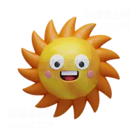 可爱的太阳 Cute Sun