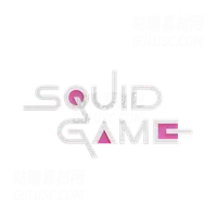 鱿鱼游戏标志 Squid Game Logo