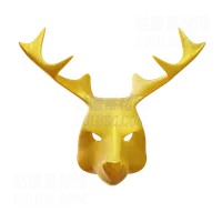 贵宾鹿面具 Vip Deer Mask