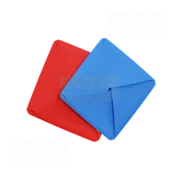 红色和蓝色的达达基 Red And Blue Ddakji