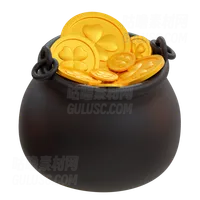 带硬币的锅 Pot With Coin