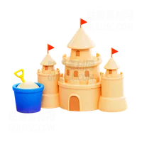 沙堡 Sand Castle