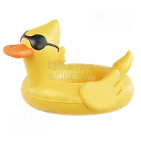 鸭子游泳圈 Duck Swim Ring