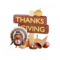 感恩节委员会 Thanksgiving Board