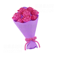 情人节花束 Valentine Flower Bouquet