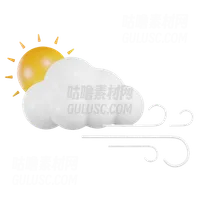 有风的太阳云 Sun Cloud With Wind