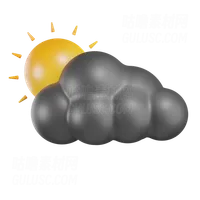 太阳多云无雨 Sun Cloudy Without Rain