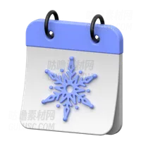 冬季日历 Winter Calendar