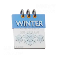 冬季日历 Winter Calendar